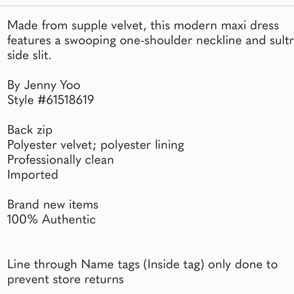 BHLDN Cybill Velvet dress Size 24 NWT - Picture 2 of 14